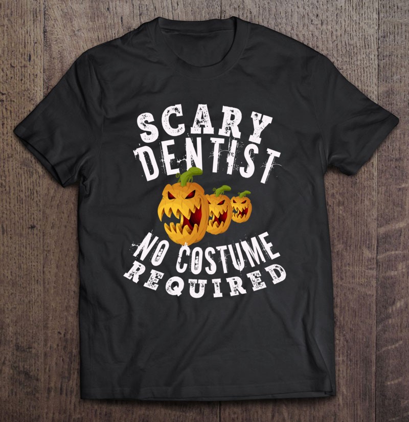 Fun Scary Dentist Halloween Gift Design Essential Shirt