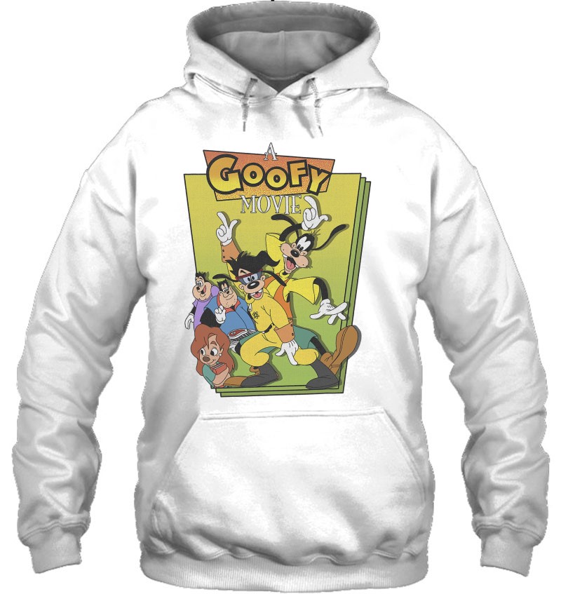 A Goofy Movie Max Powerline Dance Logo Hoodie
