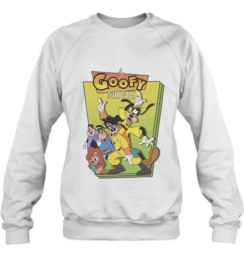 A Goofy Movie Max Powerline Dance Logo Sweatshirt