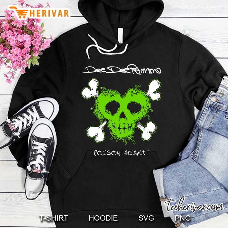 Dee Dee Ramone Poison Heart Hoodie