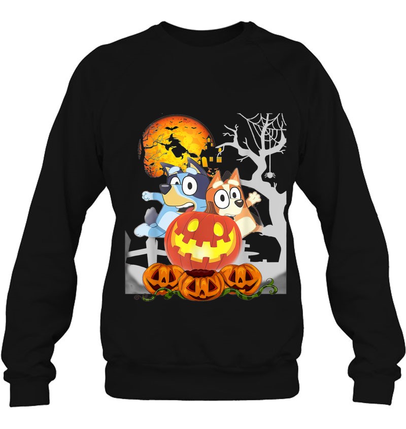 Blueys Halloween Classic Pumpkin Sweatshirt