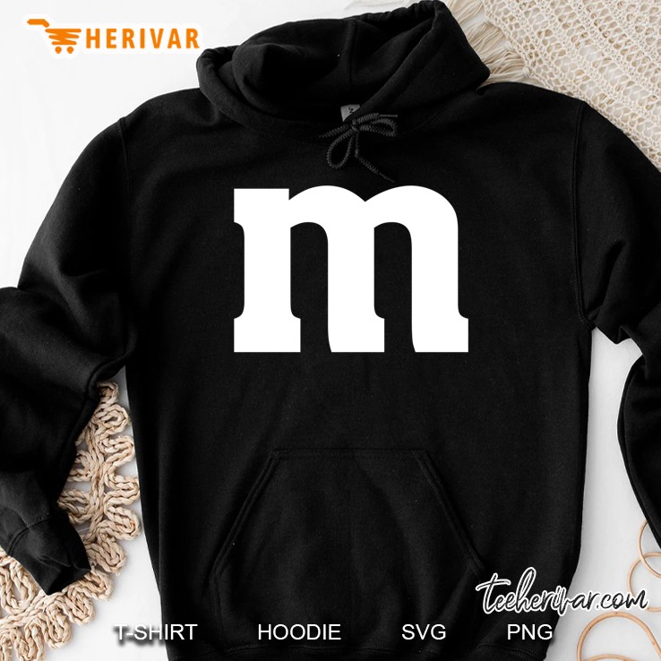 Halloween Candy M&M Last Minute Costume Essential Hoodie
