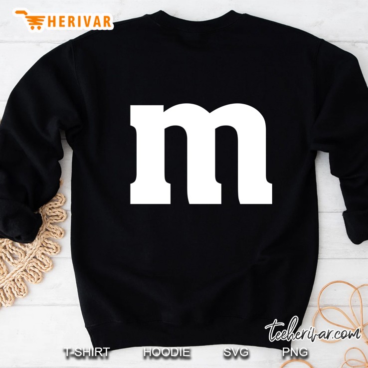 Halloween Candy M&M Last Minute Costume Essential Sweatshirt