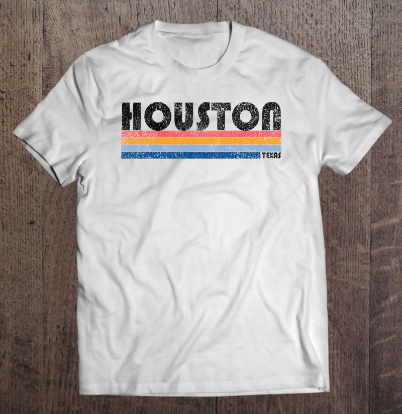 Vintage 1980S Style Houston Texas Shirt