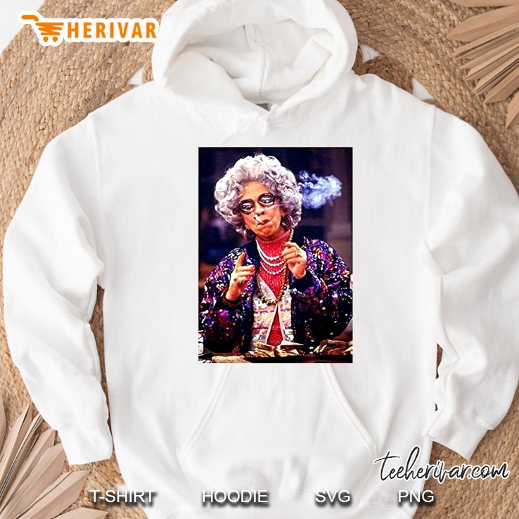 The Nanny Grandma Yetta Smoke Art Hoodie