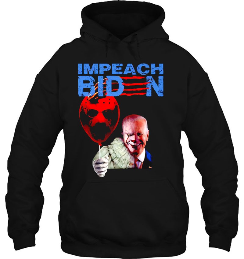Impeach Biden Freddy Krueger Jason Voorhees It Hoodie