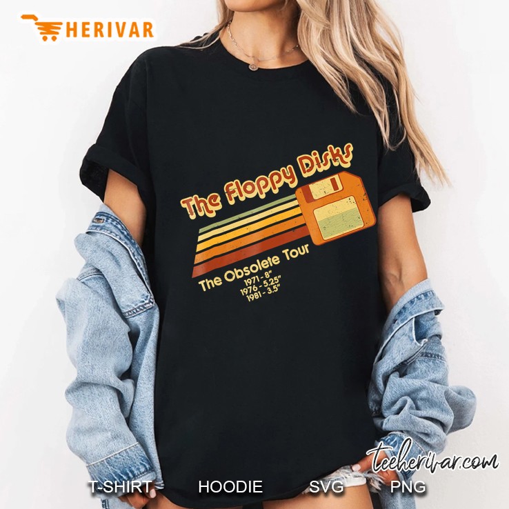 The Floppy Disks The Obsolete Tour Ladies Tee
