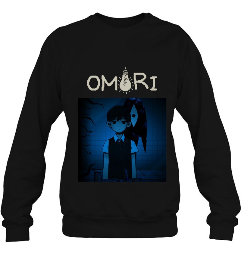 Graphic Omori Video Game Distressed Anime Costume Sweatshirt