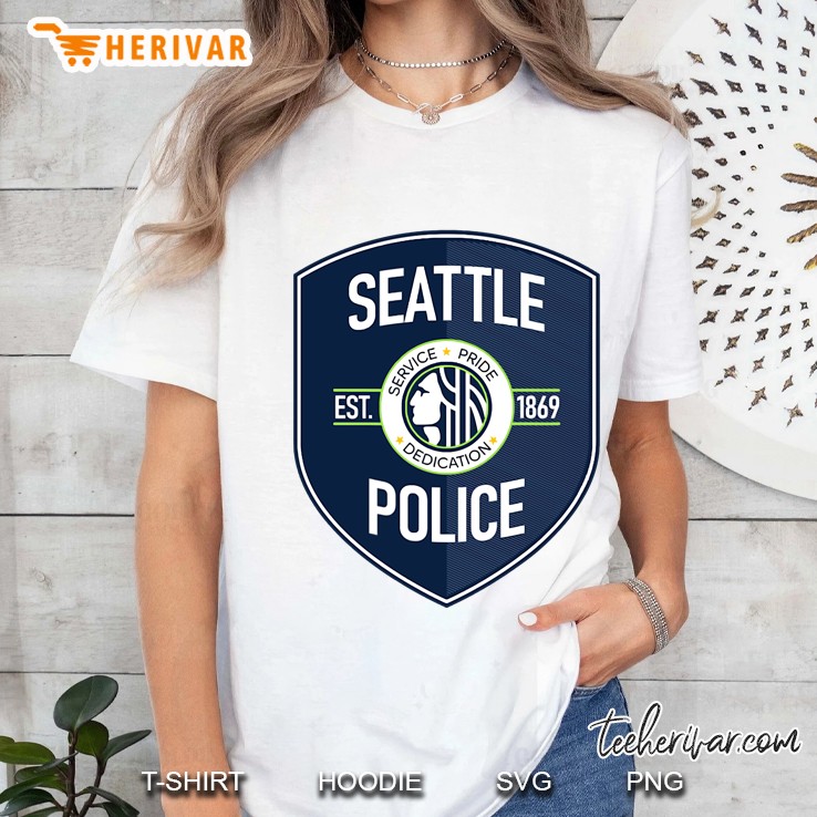 Seattle Police Department United States Ladies Tee