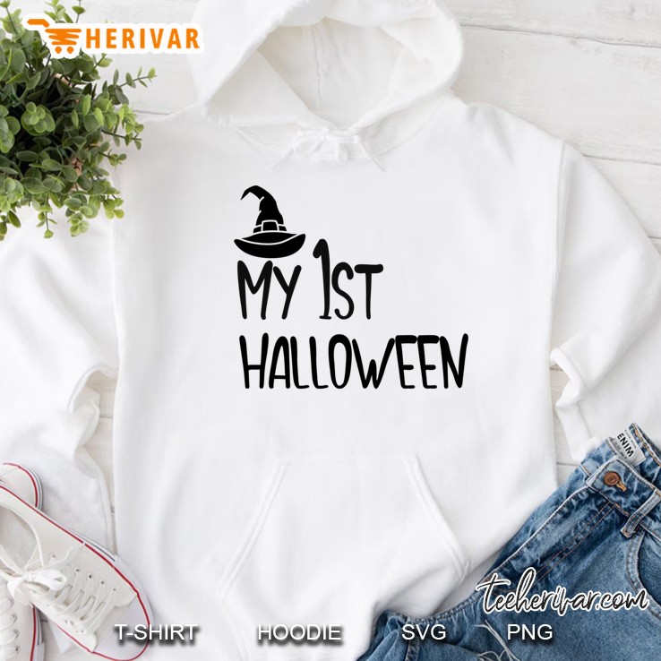 Halloween Baby Costume My First Halloween Witch Hat Classic Hoodie