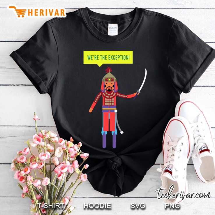 Crash Course Mongols Were The Exception Shirt
