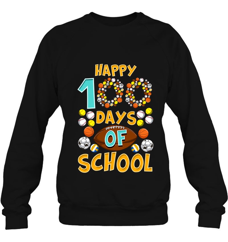 Sports Lover Happy 100Th Day Of School Student Teacher Gift Mugs