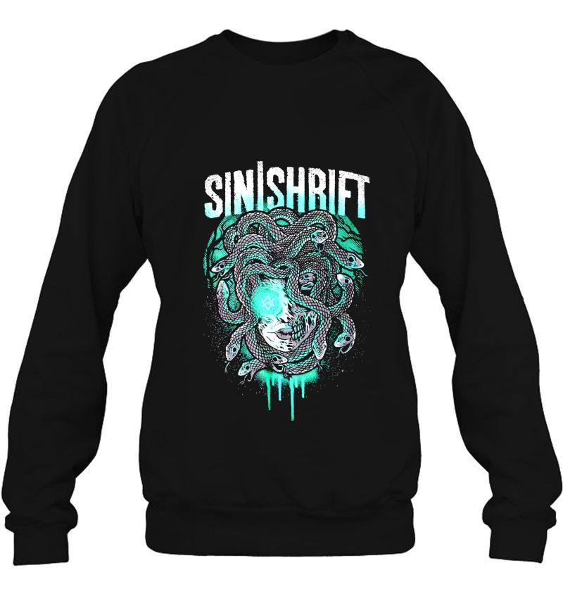 Sinshrift Medusa Music Lover Gift Sweatshirt