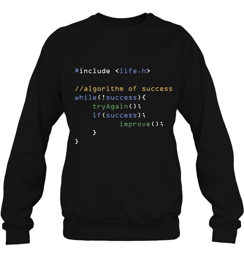 Programmers Computer Science Meme Coding Humor Sweatshirt