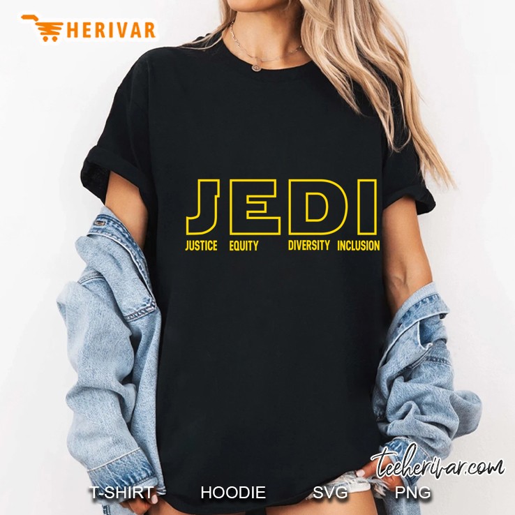 Jedi Justice Equity Diversity Inclusion Ladies Tee