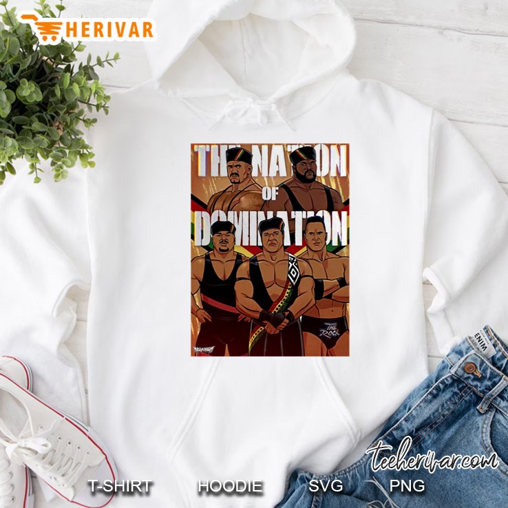 The Nation Of Domination Drawing Hoodie