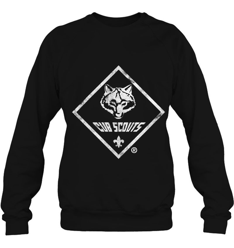 Womens Officially Licensed Cub Scouting V-Neck Sweatshirt