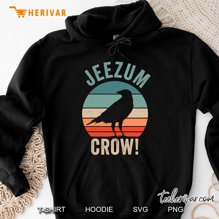 Jeezum Crow Vermont Raven Christian Hoodie