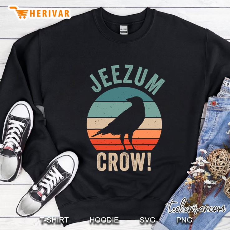 Jeezum Crow Vermont Raven Christian Sweatshirt
