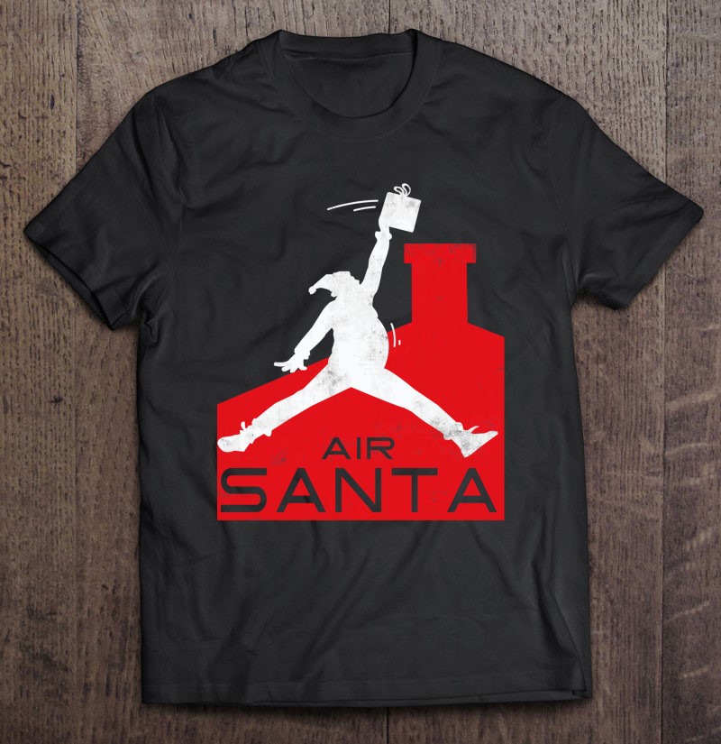 Air Santa - Funny Xmas Christmas Basketball Parody Classic Shirt