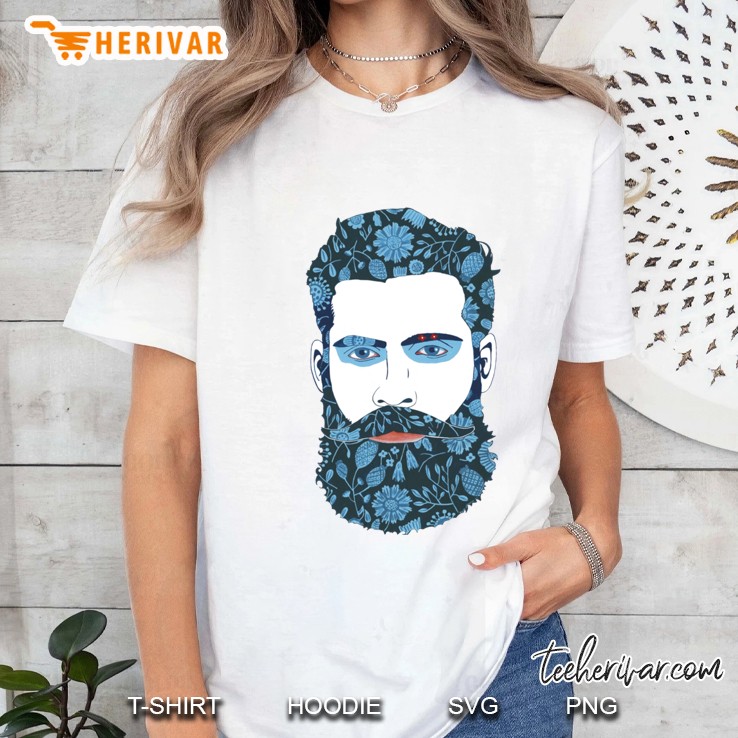 Beard Power Floral Man Classic Ladies Tee