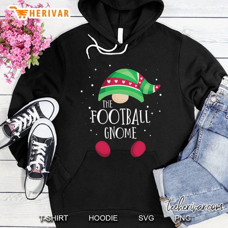 Football Gnome Matching Christmas Pjs Family Pajamas Hoodie