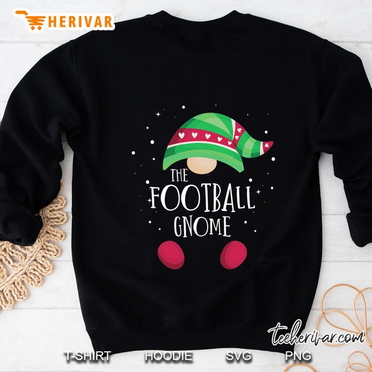 Football Gnome Matching Christmas Pjs Family Pajamas Sweatshirt