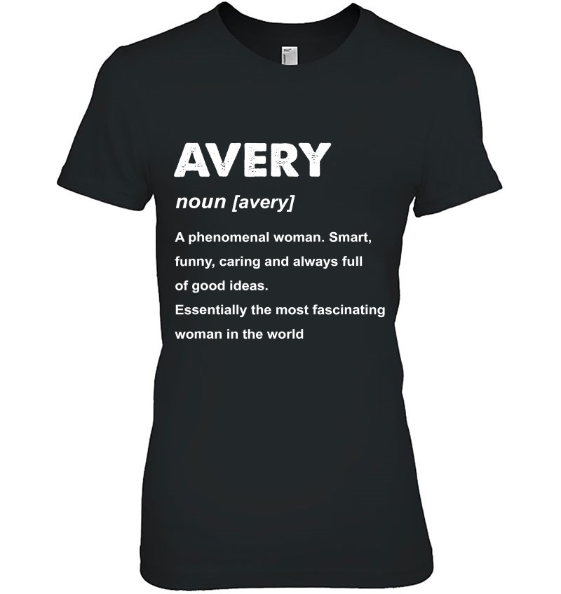 Avery Name Definition Personalized Custom Gift Mugs