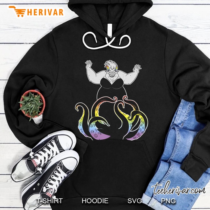 Villains Ursula Rainbow Tentacles Tank Top Hoodie