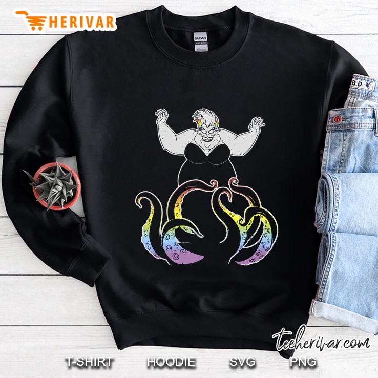 Villains Ursula Rainbow Tentacles Tank Top Sweatshirt