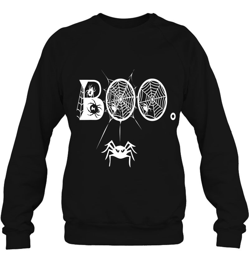 Boo Spiders Tshirt Creepy Halloween Spiders Costume Gift Sweatshirt