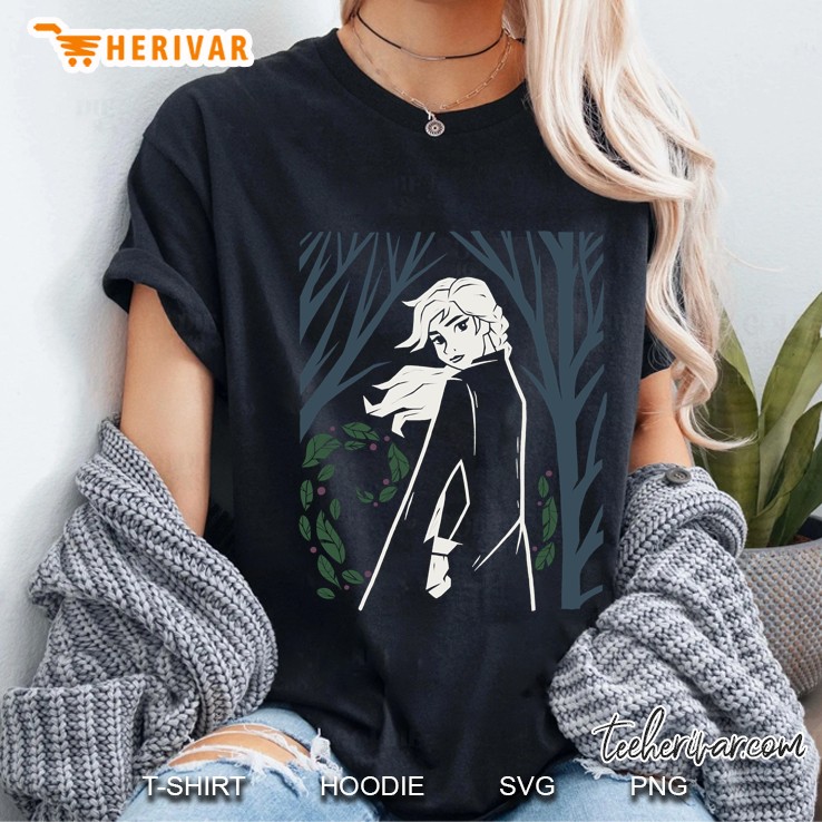 Frozen 2 Anna Trees Animation Lovers Gift Ladies Tee