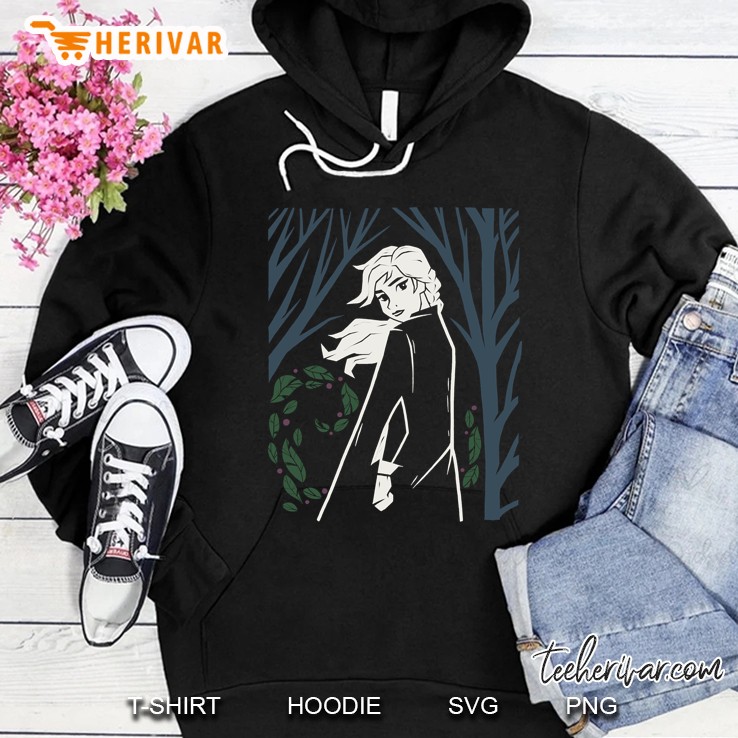 Frozen 2 Anna Trees Animation Lovers Gift Hoodie