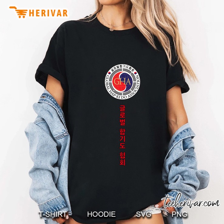 Gha Logo Pullover Global Hapkido Association Ladies Tee