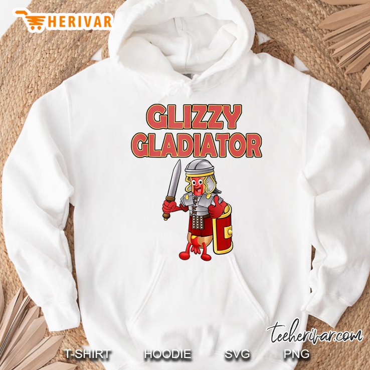 Glizzy Gladiator Hot Dog In Armor Suit Costume Tank Top Hoodie