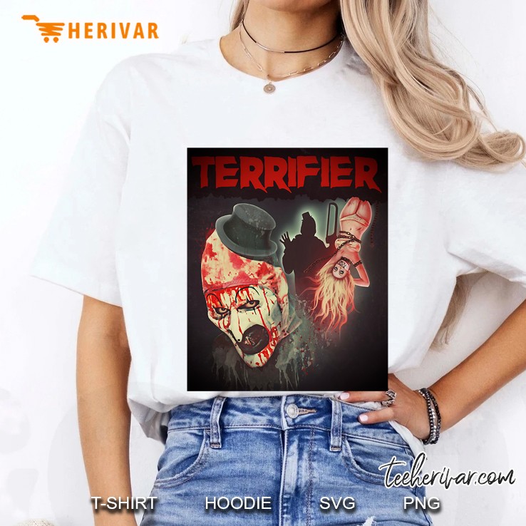 Terrifier Horror Movie Art Clown Essential Ladies Tee