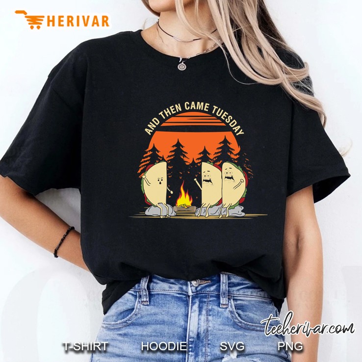 And Then Came Tuesday Taco Scary Halloween Shirt Essential Ladies Tee