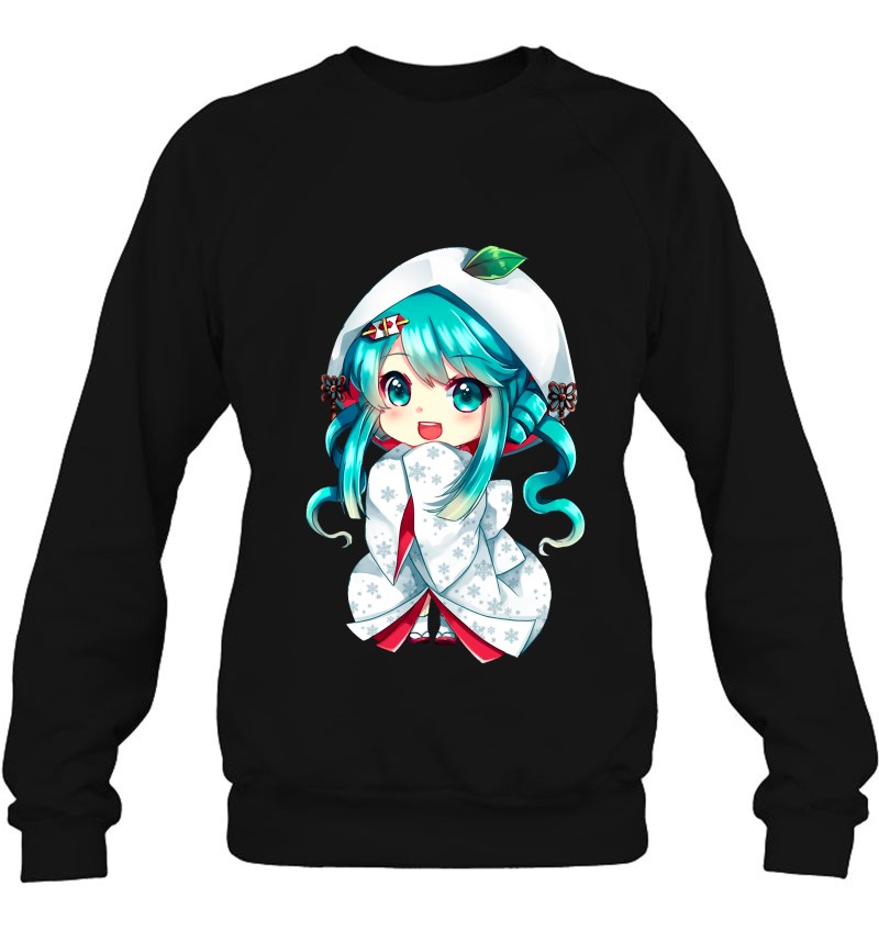 Hatsune Miku Chibi Kawaii Classic Sweatshirt