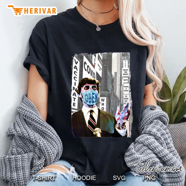 They Live Obey The Rules Wear Your Covid Face Mask Ladies Tee