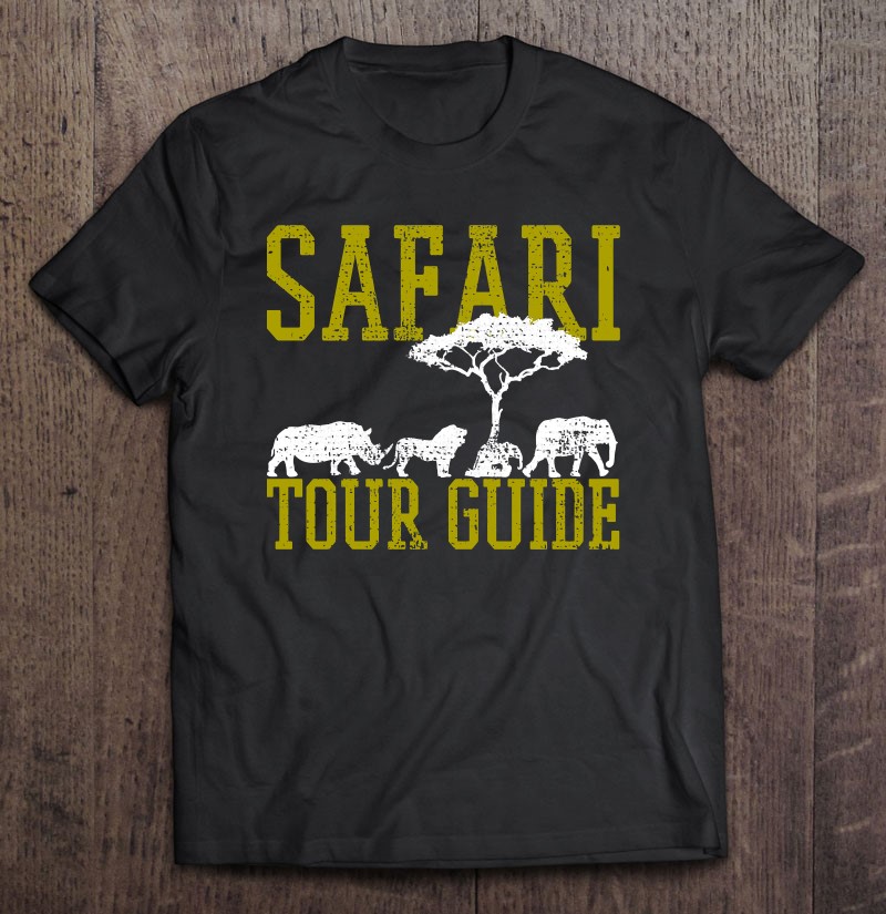 safari tour guide shirt