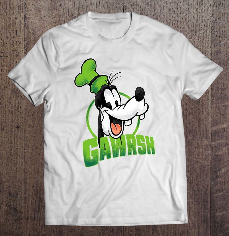 Mickey And Friends Goofy Gawrsh Portrait Shirt