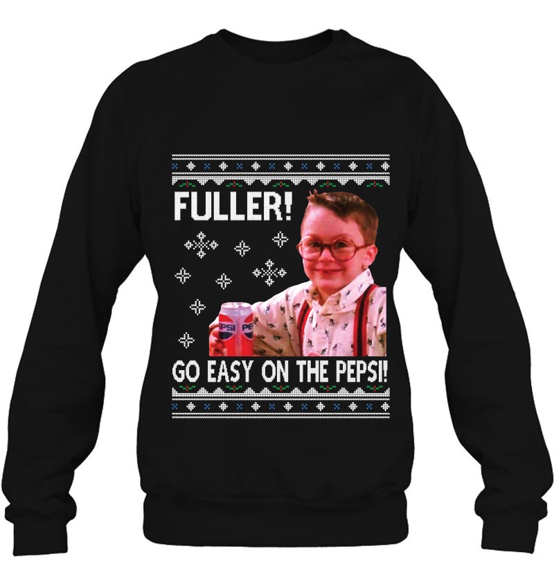 Fuller Go Easy Home Alone Christmas Knit Essential Sweatshirt