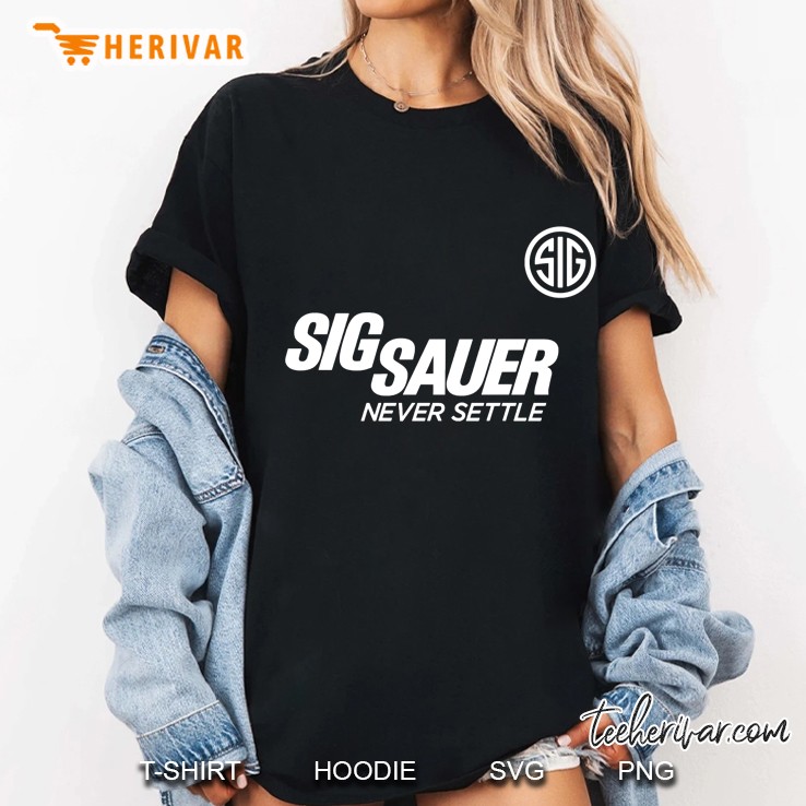 Never Compromise Sig Settle Essential Essential Ladies Tee