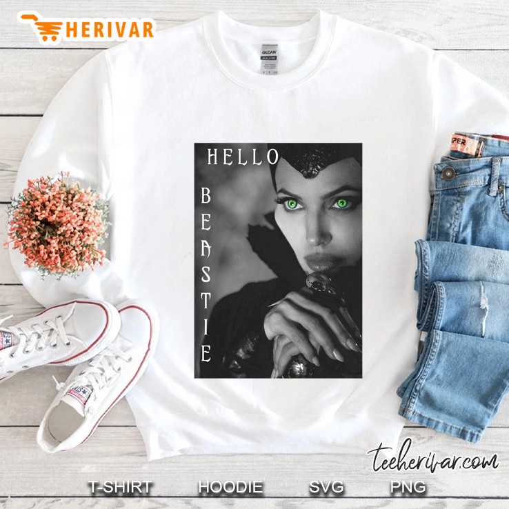 Hello Beastie Classic Maleficent Movie Sweatshirt