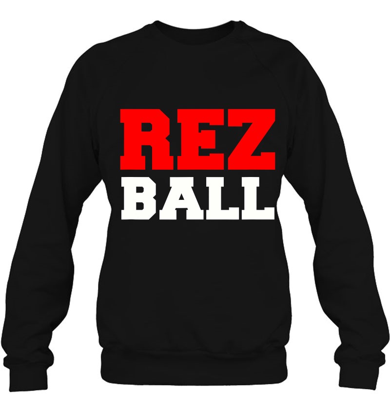 Rez Ball Native American Basketball Sweatshirt
