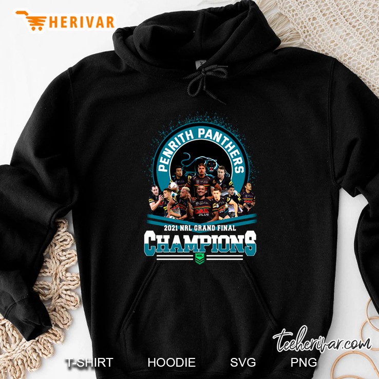 Penrith Panthers 2021 Nrl Grand Final Champions Hoodie