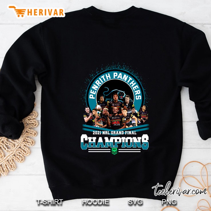 Penrith Panthers 2021 Nrl Grand Final Champions Sweatshirt