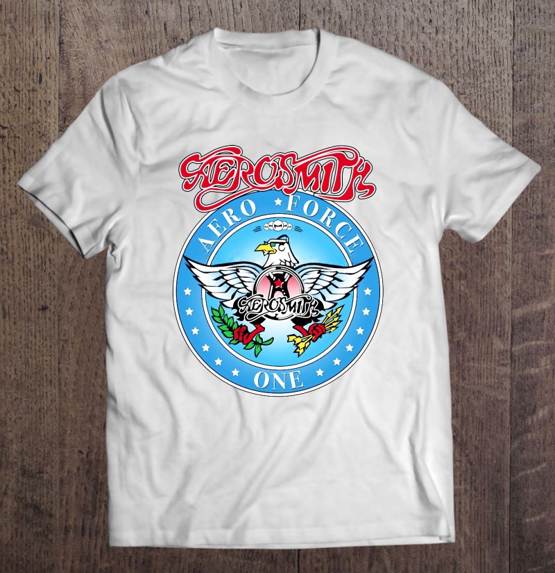 Aerosmith Aero Force One Logo T-Shirts, Hoodies, SVG & PNG | TeeHerivar