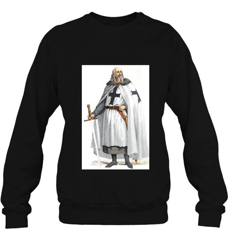 Knights Templar Jacques De Molay Sweatshirt