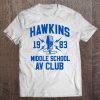 Netflix Hawkins Middle School Av Club 1983 Premium Tee